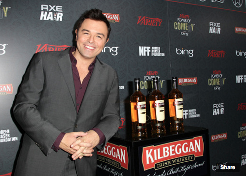 Way before he sang about boobs, Seth MacFarlane was all over the first Kilbeggan shipment last autumn.