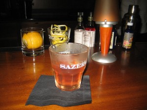 Sazerac - the cocktail.